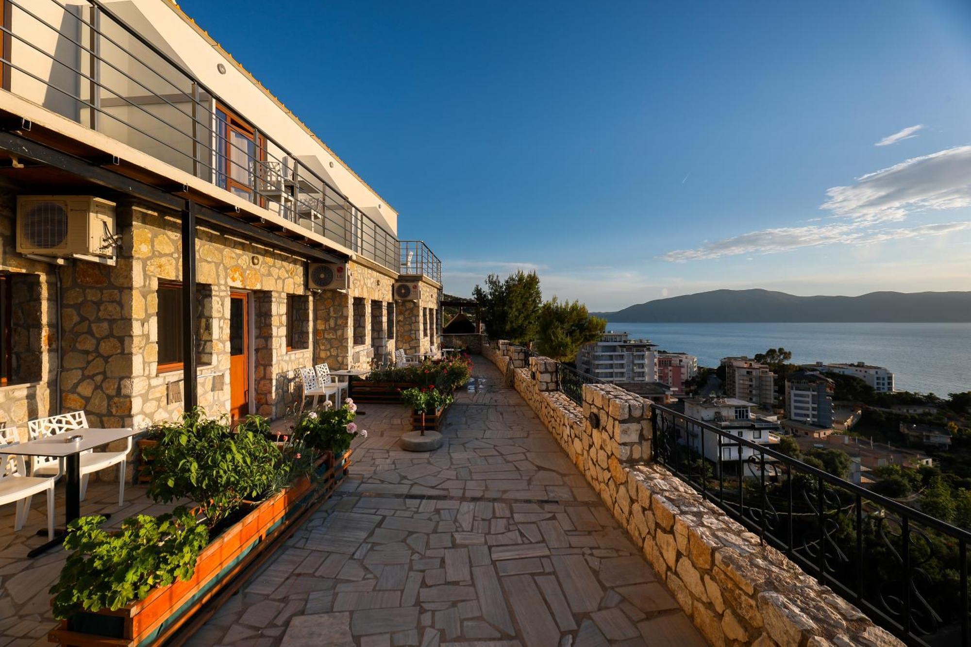 Vila Dena Vlorë Exterior foto